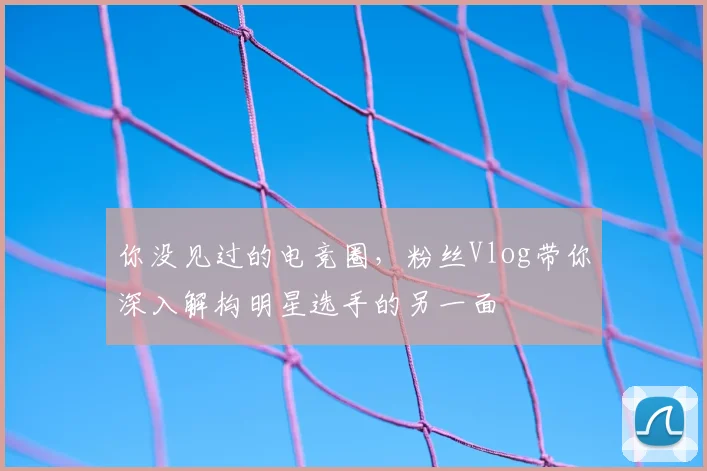 你没见过的电竞圈,粉丝Vlog带你深入解构明星选手的另一面